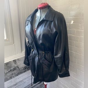 Vintage Italian leather jacket